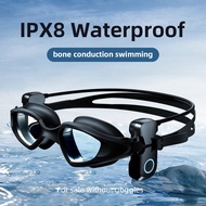 Bone Conduction Bluetooth Earphone X8 Wireless Headphones IPX8 Swimming Goggles Waterproof Headset MP3 Player Built-in 8GB