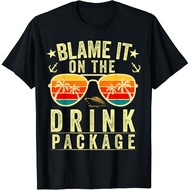 Blame It On The Cruise Package Cruise Cruising Matching T-Shirt