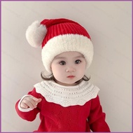 HT5 ‌Warm Cozy Red Christmas Hat Perfect for Winter Christmas And Everyday Wear Head Hat Knitted Hat
