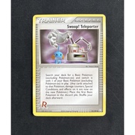 Swoop Teleporter 92/109 Uncommon Ex Team Rocket Returns Pokemon Card TCG Vintage Authentic Original