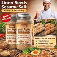 🔥Limited discount🔥【Boosts Health with Nutrients】Flaxseed Sesame Salt🌿亚麻籽芝麻盐🌿Secret Recipe BBQ Season
