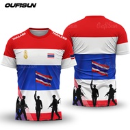 F16 เสื้อยืดผู้ชายไทยนี้รักสงบ แต่ถึงรบไม่ขลาด เสื้อยืดพิมพ์ลายไทยนี้รักสงบ มี4สี น้ำเงิน แดง ขาว ดำ