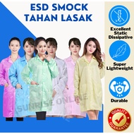 ESD Smock Long Sleeve Antistatic Baju ESD Protection 防静电衣