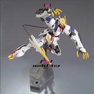 โมเดล Bandai Gundam HG B033 BARBATOS LUPUS REX 1/144ฟรีหุ่นประกอบตุ๊กตาขยับแขนขาได้หุ่นของเล่นและของสะสม Barbatos