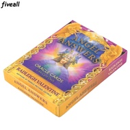 Fiveall Angel Answers Oracle Cards Tarot Table Game Home Party Tarot Card Game