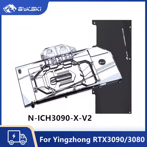 Bykski GPU Water Block For INNO3D /AX RTX 3090 3080 Ti ICHILL / GAMING X3 / TWIN, GPU Water Cooler C