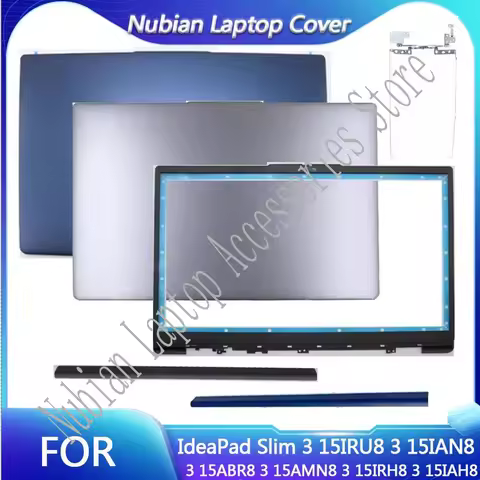 New For IdeaPad Slim 3 15IRU8 15IAN8 15ABR8 15AMN8 15IRH8 15IAH8 Lcd Back Cover Rear Lid Front Bezel