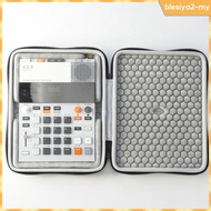 [BlesiyaedMY] Waterproof Black Sampler Carrying Bag Hard Storage Case Protective Dust Resistant Port