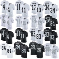 Jersey Raiders Raiders Camiseta De Rugby Bordada 4#CARR 34#JACKSON 98#