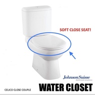 JOHNSON SUISSE CELICO Soft Close Toilet Seat & Cover (WBSTS800158WW)