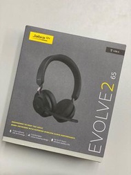 99%新Jabra Evolve2 65無線藍牙耳機（2022年新貨，連盒連耳機袋）