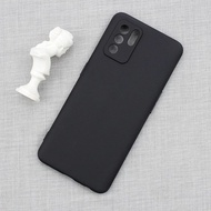 P/B- CASING SOFTCASE COVER OPPO A17/A17K/OPPO RENO 6 4G RENO 6 PRO PREMIUM BLACK MATTE CASE ORI 1.5M