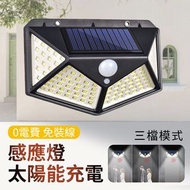 **包郵** 太陽能LED感應燈 家用室外燈 照明燈 LED太陽能充電燈［平行進口］ HK1478
