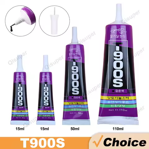 Zhanlida Black T9000 Glue Phone Speaker Electronics Industrial Contact Plastic Wood Metal Glass Foam