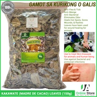 Dried KAKAWATE (Madre De Cacao) Leaves (150 grams) Anti-Flea, Anti-Mange, Tick and Anti-Bacterial an