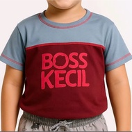 / T-shirts Two-tone boys' clothes, 2 colors, 1-10 years old