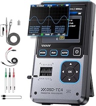 FNIRSI DSO-TC4 Handheld Oscilloscope, 10MHz Bandwidth 48MSa/s Sampling Rate Transistor Tester Digita