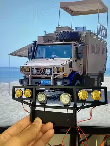 CROSSRC EMO NT4 NT6 1/10 RC OFF ROAD unimog U4000 4X4 6X6 CS-97401180 CS-97401181 car shell body Bum