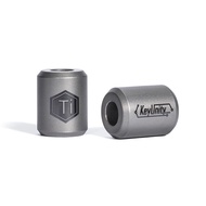 CooYoo CooYoo KA01 Titanium Alloy Pendant Umbrella Rope Lanyard EDC Keychain Knife Pendant Braided D