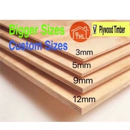 ◎❂○Plywood Timber Panel Papan Kayu 5mm/9mm/12mm