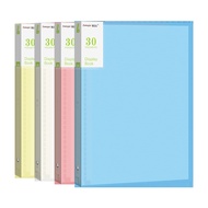 A4 30 holes Refillable Clear Holder with 30 pockets