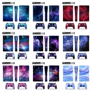 Protective Sticker Vinyl Skin for PS5 Slim Digital Console Full Set Decal Wrapping Cover For PS5 Slim Digital Accessories Controller Premium Stickers