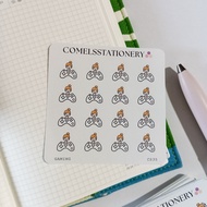 COMELS Gaming Daily Chores Sticker Sheet for Planner Bullet Journals Journaling Diary