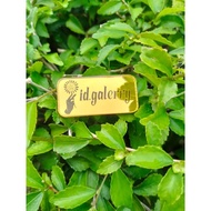 MERAH RED ACRYLIC LABEL HIJAB LABEL/ GAMIS LABEL/ PRODUCT BRANDING/