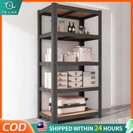 3-5 Tier Metal Boltless Rack Home kitchen Store Storage Rack Warehouse Rak Besi Serbaguna Bertingkat