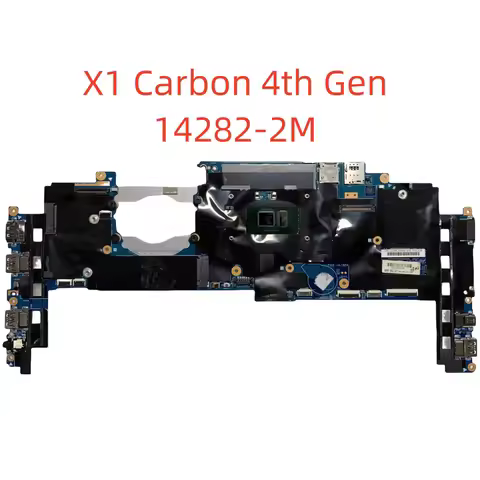 14282-2M for Lenovo ThinkPad X1 Yoga 1st Gen /X1 Carbon 4th Gen Laptop Motherboard with CPU I5 I7 6t