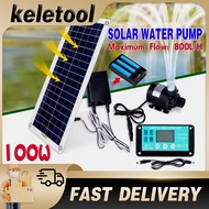 solar water pump 100W Solar oxygen pump aquarium 24hrs  water pump tenaga solar  submersible pump wa