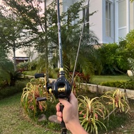 BC Macaw Golden 180 fishing rod Set and BC Golden 18+1 ballbearing reel