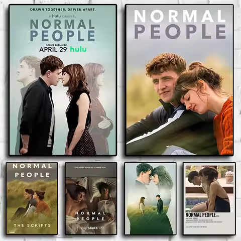 Normal People Poster American TV Series Normal People Art Home Wall Decoration Canvas Painting for R
