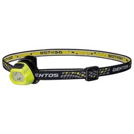 GENTOS LED Lightweight Compact Headlamp - 32g, Battery-Powered (CR2032), 20 Lumens, Various Colors f