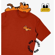 T-shirt pancoat ORANGE Tiger LOGO DADA MIRROR ORIGINAL 1:1 - Kaos pancoat Cotton Tiedye 30s Antem - Kaos Men unisex - Kaos pancoat animal