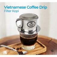 Vietnam Drip Coffee Filter Pot Coffee Filter 114ml Silver 114 ml
