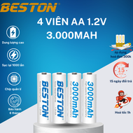 Pin sạc Beston AA 2A 1.2V dung lượng 3000mAh dùng cho karaokepin máy ảnh pin đồ chơi pin đồng hồ