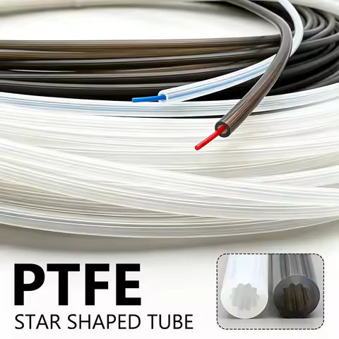 PTFE Pipe ID2.5mm OD4mm Low Friction Bowden Tube for J-head Hotend Ender3 Bambu Lab AMS 1.75mm Filam