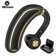 Wiresto Wireless Earbud Bluetooth Headset Mini Stereo Sport Earphone Business Headphone Earpiece with Microphone