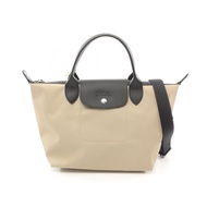 【二手】瓏騖 Le Pliage Energy S 兩用托特包 L1512HSR299 黏土色帆布皮革 Le Pliage Energy S 女士手提包