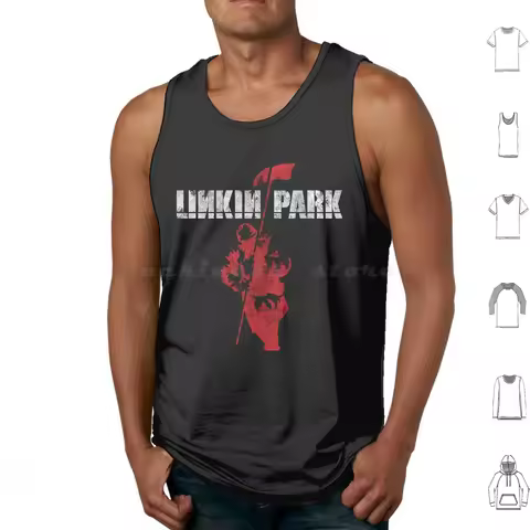 Limited Edition Of Hybrid Theory Part 8 Tank Tops Print Cotton Acongart Hybrid Theory Hybrid Theory