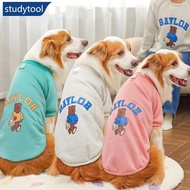 STUDYTOOL L-6XL Pet Dog Hoodie Clothes Dogs Cute Love Bear For Medium Large Dogs Clothing Pet Costum