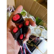TOMBOL HAZARD BUTTON SWITCH ON OFF LED MOTORCYCLE HAZARD SWITCH