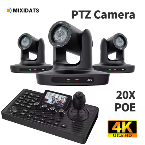 PTZ Camera 4K 20X Zoom Video Conference Camera Kit Church Meeting live broadcast PTZ camera Controll