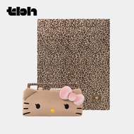 ผ้าห่มแบบสองในหนึ่ง Hello Kitty ขนแกะฟองน้ำสำหรับรถและบ้าน TBH Wild Beast Home ผ้าห่มพวงกุญแจหนังสือ
