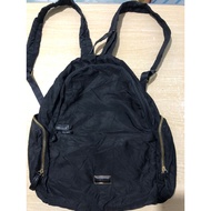 Preloved Black Agnes B Backpack