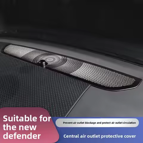 Suitable for Land Rover Defender 110/90 modified central control instrument panel air outlet dustpro