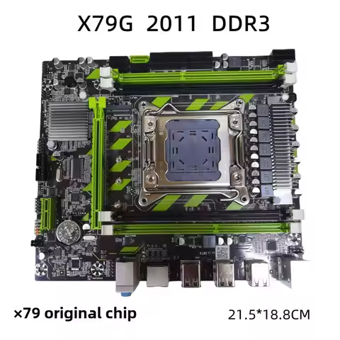 New X79 motherboard desktop computer 2011 pin M2 interface DDR3 server memory CPU game set