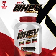 MMX Whey Absolute 4.4lbs/2kg - Free Shaker Makanan tambahan protin whey
