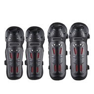 4Pcs Motorcycle Knee Pads Support Knee Pads Safety Protective Gear Universal Motocross Cycling Elbow Protector